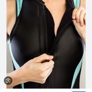 Truli Black and Blue Wetsuit